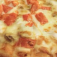 Olympian Specialty Pizza - 10'' - Small · Meat lovers rejoice! romio’s signature red sauce with pepperoni, salami, and canadian bacon,...