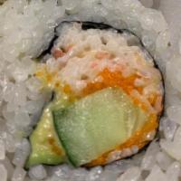 California Roll · CRAB MIX WITH CUCUMBER AND AVOCADO
