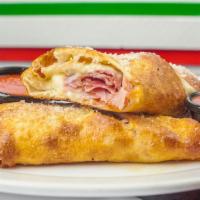 Original Stromboli · Mozzarella, Pepperoni, Ham, Salami