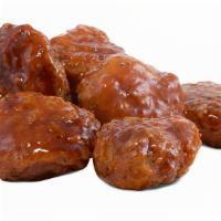 6 Boneless Wings · 6 traditional Boneless wings with up to 1 sauces *Dips & Veggie Sticks not Included*