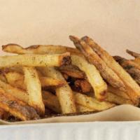 Seasoned Hand-Cut Fries Small · Hand-cut fries, tossed in our signature seasoning.