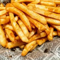 Basket Of Fries · Crisp deep fried straight cut french fries with our own special seasoning salt.    Choose cu...