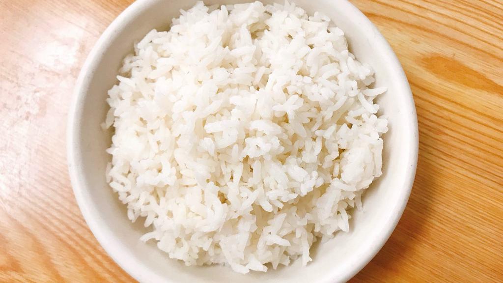 Steamed Rice · Vegetarian vegan gluten free.
