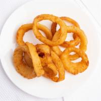 Beer - Battered Onion Rings · We take sweet onions and fry them is our own handmade beer batter. There amazing!