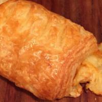 Havarti Croissant · Our buttery croissant dough filled with Havarti cheese and a touch of dijon.