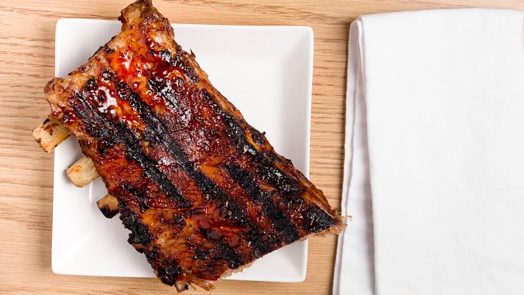 1/2 Rack Of Ribs · Six Ribs.95
Due to the ongoing pork shortage and price increase, we had to up our price for this item during this crisis.  The price will be lowered once the shortage ends.
Note:  Rolls NOT inlcuded