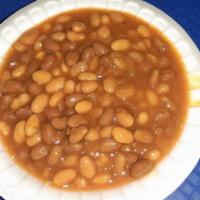 Cup Of Baked Beans · (Utensils & napkins provided ONLY UPON REQUEST).