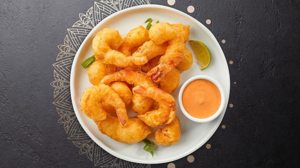Shrimp Tempura · Fresh shrimp dipped in a Japanese style batter and fried until golden crisp
