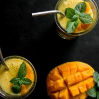 Mango Lassi · The classic mango flavored drink!