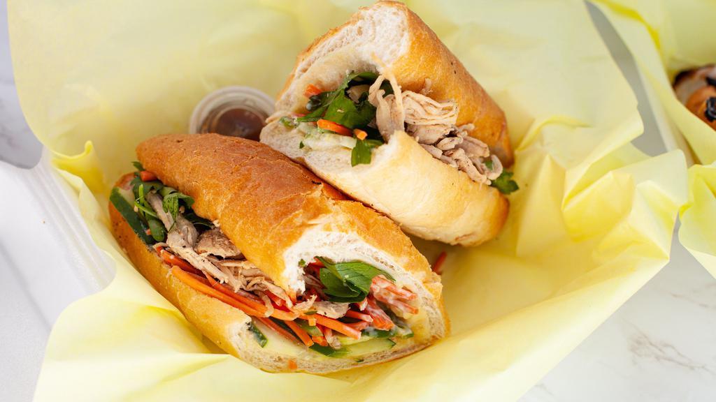 Plentea Special Bánh Mì · Vietnamese tradition Sandwich (have ham ,pork roll, pork belly, sausage, butter and pate