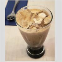 Thai Coffee · With condensed milk and crushed ice top with evaporated milk.