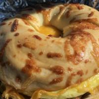 Bagel · Choice of up to ten kinds of bagels toasted to order. Add-on of cream Cheese, peanut butter,...