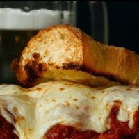 Meatball Sub · Meatballs, marinara and melted provolone on a hoagie roll