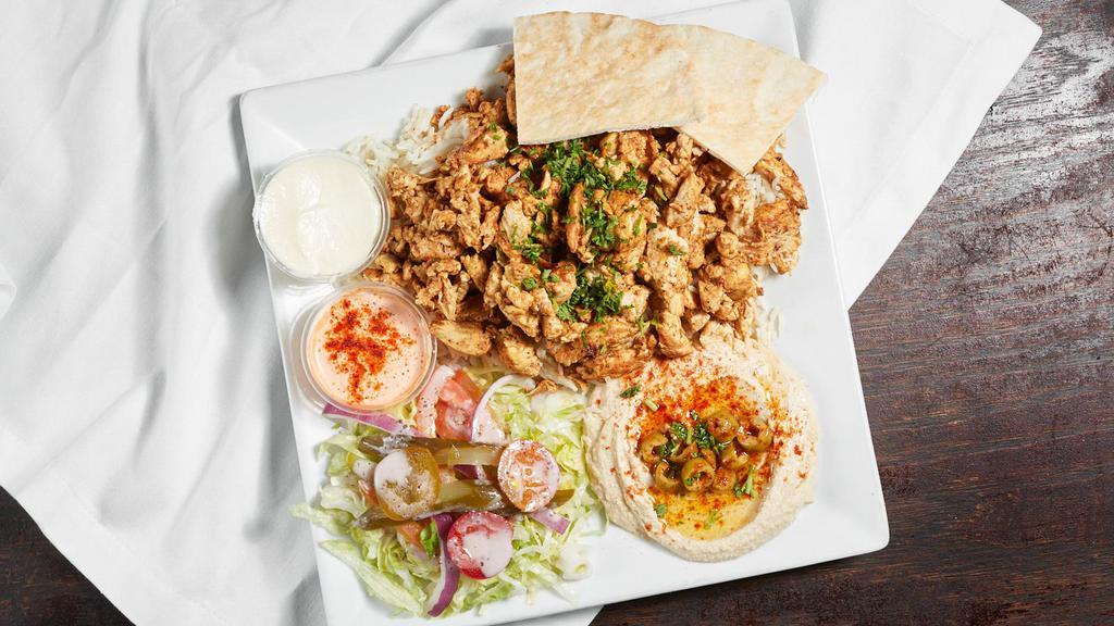 Chicken Shawarma Platter · 