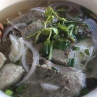 Pho Ca Vien · Fish meatballs noodle soup.