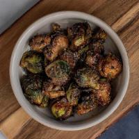 Umami Brussels Sprouts · Vegetarian, Gluten-Free