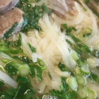 Sausage Pho · Leona's pho is delicious and full of goodness. try it once and you will come back for more. ...