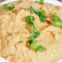 Hummus · *temporarily being substituted for classic hummus due to supplier shortages

Side of roasted...