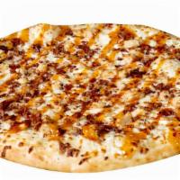 Chicken Bacon Ranch · Chicken, Bacon, Ranch with Sweet Chili Drizzle twist on the classic!