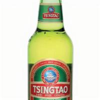 Tsingtao Lager · A refreshing Chinese lager that pairs nicely with our duck and pork dishes. Green 12 oz bott...