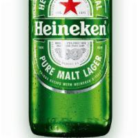Heineken · Smooth pale lager, nicely blended bitterness, clean finish. Wherever you go in the world, it...