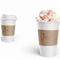 Red Moon Special Coffee · Two shoot espresso + white mocha + tasty raspberry syrup/options: whipped cream, alternative...