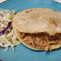 *Pork* In Green Chile Sauce. · Shredded pork in a mild green salsa made with tomatillos and Chiles. (Puerco en salsa verde)