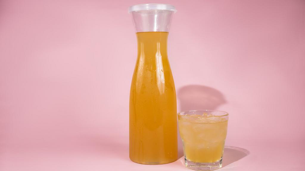 Arnold Palmer · 50% sweet tea, 50% homemade lemonade..