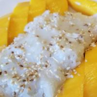 Mango With Sticky Rice (Seasonal) · 
