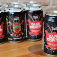 Dark Cherry 6 Pack · 6.0% ABV
OFF-DRY
Washington apples blended with sweet dark Bing cherries. Slightly tart, bar...