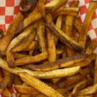Famous Fries · Fresh cut and seasoned to perfection.