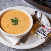 Lobster Bisque · A velvety and creamy favorite
