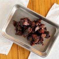 Burnt Ends · For those who like the deep smoke and heavy char, don't miss out! When they are gone, they'r...
