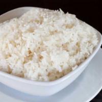 Steamed Rice · Gluten-free, vegan. Steamed imported Thai jasmine white rice.