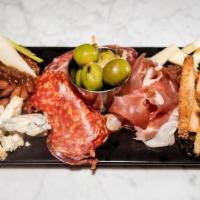 Charcuterie · Rotating selection of artisanal meats and cheeses with seasonal accoutrements