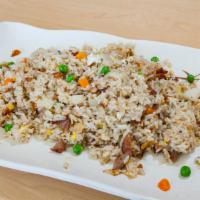 Chicken Fried Rice · Popular.  With egg, peas, carrots and onions.