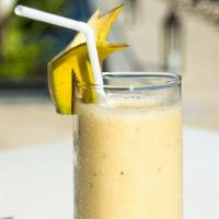 Funky Monkey Juice · Banana, orange, pineapple, and coconut