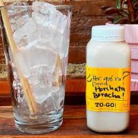 Horchata Borracha · A pre-mixed cocktail, ready for you to take home and drink!** Creamy (vegan!) housemade horc...