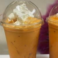 Thai Ice Tea · Add crystal boba for an additional charge.