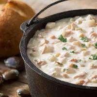 New England Clam Chowder · Voted 