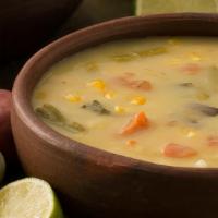 Lime & Coconut Chowder (Vegan/Gluten Free) · Fresh vegetables, simmered in coconut milk and lime juice.