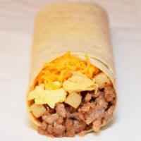 Sausage Bk Giant Burrito · Sausage, Egg, Potatoe & Cheese