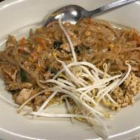 Pad Thai · The most famous Thai dish in the USA and Red Basil’s Pad Thai is the best in Utah. Stir-frie...