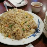 Fried Rice With Chicken & Salted Fish · 