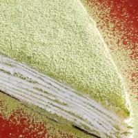 Matcha Mille-Crepe Cake · 