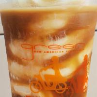 Cold Brew Float · house made tsoft tserve topped with cold brew