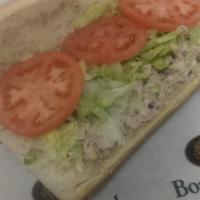 Tuna Salad Sandwich · Our delicious and tangy tuna salad on your choice of bread (or as a salad).