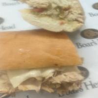 Grilled Turkey Breast Sandwich · Spicy. Turkey breast, Swiss, and green chile.