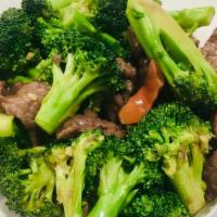 Beef & Broccoli/Chinese Broccoli · 
