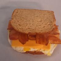 Sausage Bacon Egg Cheese Toast · 